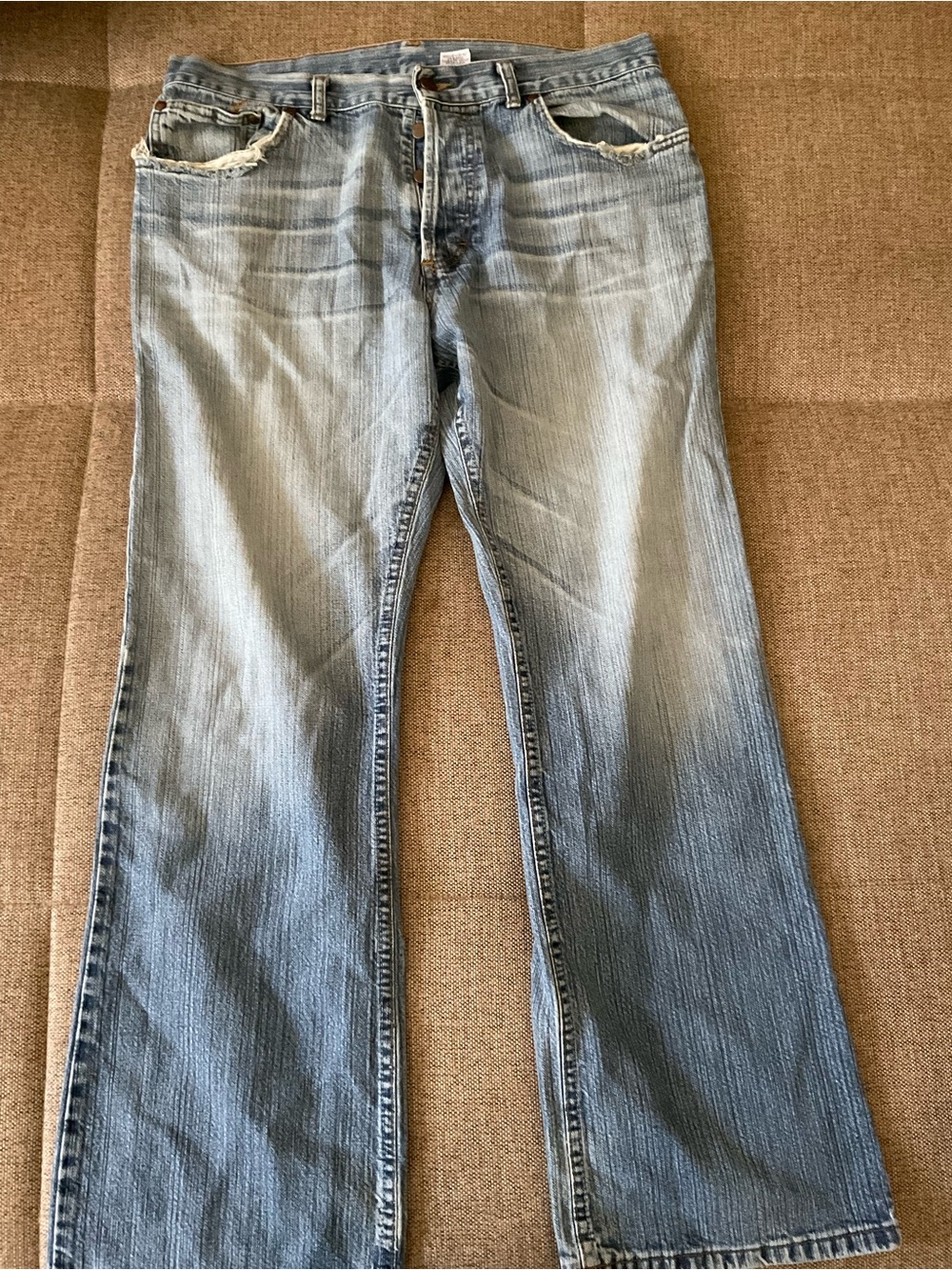 Divided Light Blue Flare Jeans